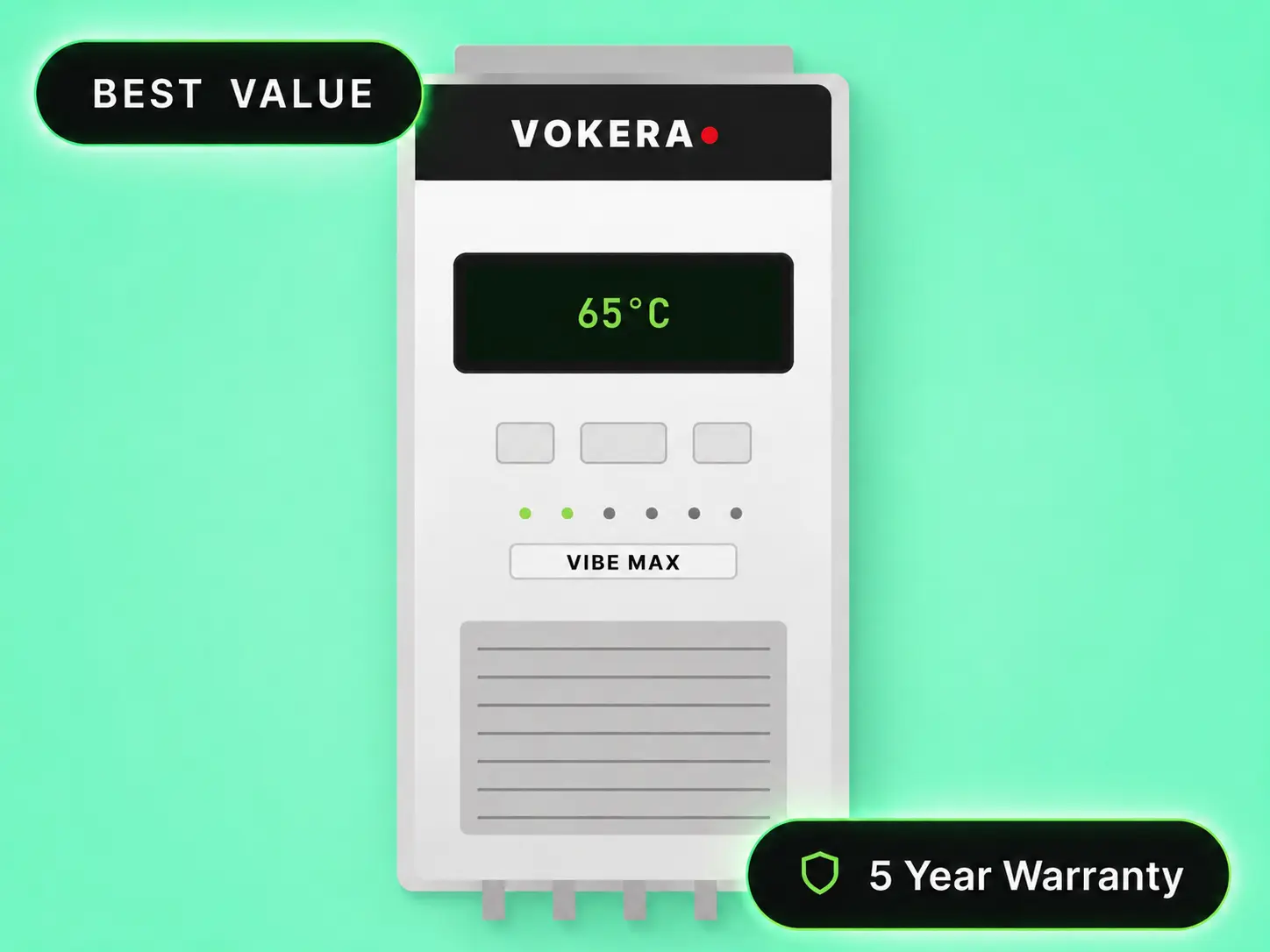 Vokera Combi Boiler — 5 year warranty